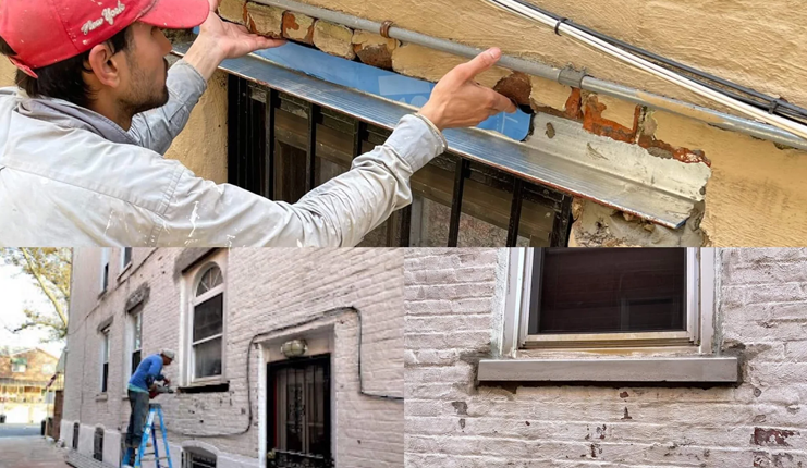 Replacement of Lintels, Sills
